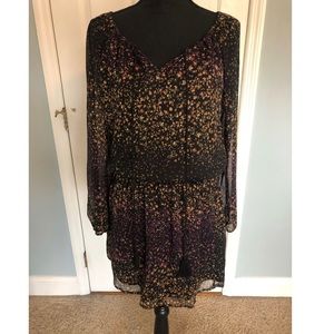 Jessica Simpson Black Floral Dress